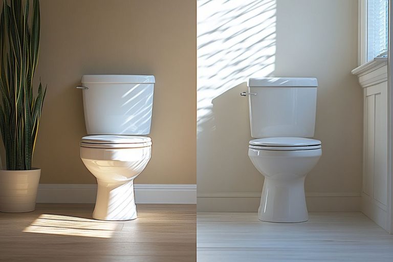 Quelle est la différence de coût entre un WC bas de gamme et un modèle haut de gamme